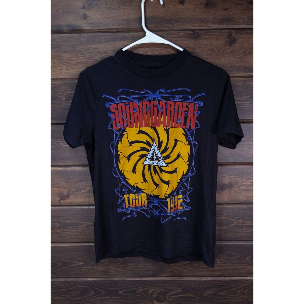 Abercrombie Kids Soundgarden 2014 Tour Graphic T Shirt 13 14 Black Band Tee